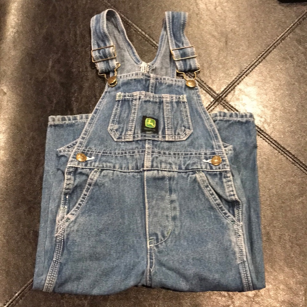 3T toddlers John deer Jean overalls pants